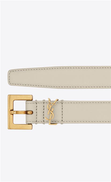 ysl monogram narrow belt|YSL monogram belts.